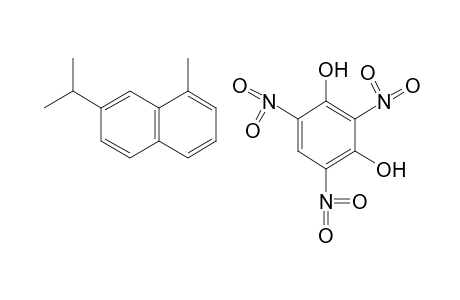 7-Isopropyl-1-methylnaphthalene, compound with 2,4,6-trinitroresorcinol (1:1)