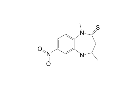 1,4-Dimethyl-7-nitro-1,3,4,5-tetrahydro-2H-1,5-benzodiazepine-2-thione