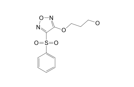 3-(4-(BENZENESULFONYL)-FURAZAN-3-YLOXY)-PROPANOL