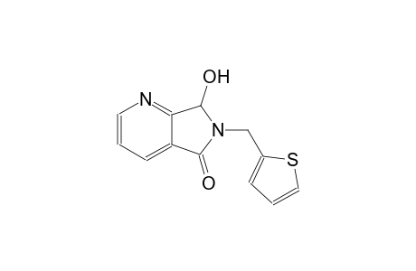 6,7-Dihydro-7-hydroxy-6-(2-thienyl-methyl)-pyrrolo(3,4-B)pyridin-5-one