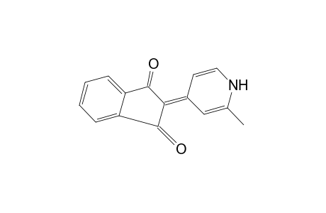 2-(2-methyl-4(1H)-pyridylidene)-1,3-indandion