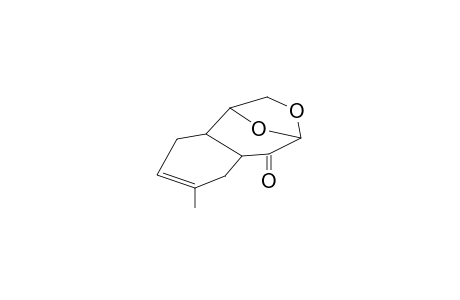 Tricyclo[7.2.1.0(2,7)]dodec-4-en-8-one, 5-methyl-10,12-dioxa-