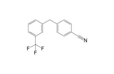 4-(3-(trifluoromethyl)benzyl)benzonitrile