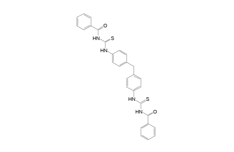 1,1'-(methylenedi-p-phenylene)bis[3-benzoyl-2-thiourea]