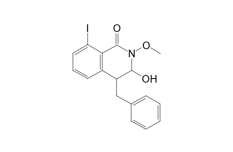 4-Benzyl-3-hydroxy-8-iodo-2-methoxy-3,4-dihydroisoquinolin-1(2H)-one