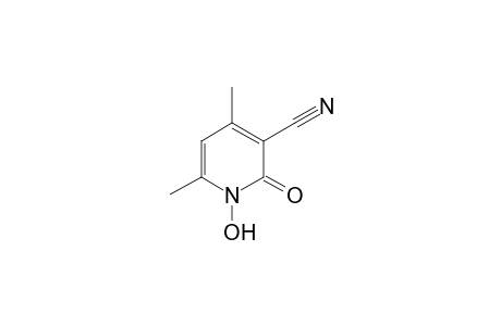 1,2-dihydro-4,6-dimethyl-1-hydroxy-2-oxonicotinonitrile