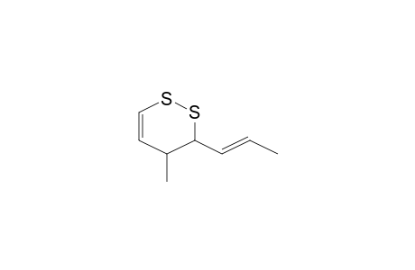 1,2-Dithiin, 3,4-dihydro-4-methyl-3-(1-propenyl)-