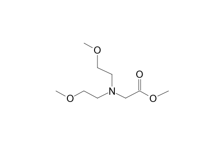 2-[bis(2-Methyloxyethyl)amino]acetic acid, methyl ester