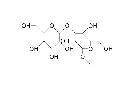 Methyl 3-O-B-D-mannopyranosyl-B-D-glucopyranoside