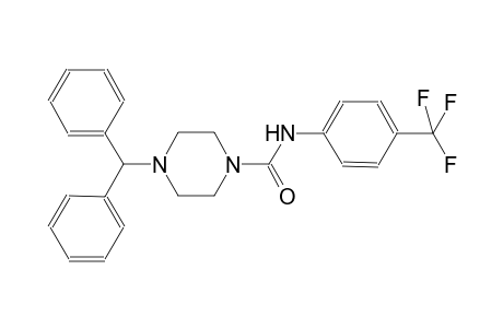 1-piperazinecarboxamide, 4-(diphenylmethyl)-N-[4-(trifluoromethyl)phenyl]-