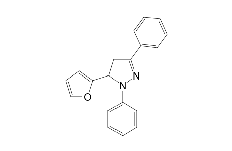 5-(2-Furyl)-1,3-diphenyl-4,5-dihydro-1H-pyrazole