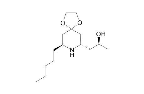 7-(2-Hydroxypropyl)-9-pentyl-1,4-dioxa-8-azaspiro-[4.5]-decane