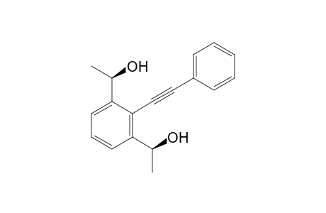 meso-1,1'-(2-(phenylethynyl)-1,3-phenylene)diethanol