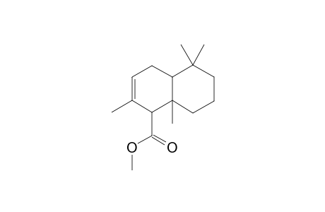 2,5,5,8a-Tetramethyl-1,4,4a,5,6,7,8,8a-octahydronaphthalene-1-carboxylic acid, methyl ester