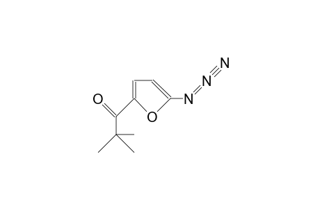 2,2-Dimethyl-1-(5'-azido-2'-furyl)-propan-1-one