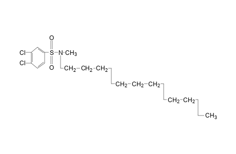 3,4-dichloro-N-hexadecyl-N-methylbenzenesulfonamide