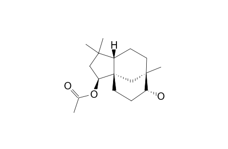 (1S,2S,5S,8R,9R)-2-Acetoxy-9-clovanol