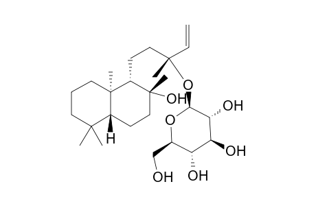ENT-14-LABDEN-8-BETA-OL_13-ALPHA-O-BETA-D-GLUCOPYRANOSIDE