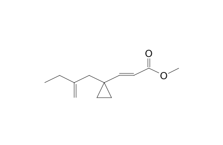 Cyclopropane, 1-(2-ethyl-2-propenyl)-1-(2-methoxycarbonyl-trans-etenyl)-
