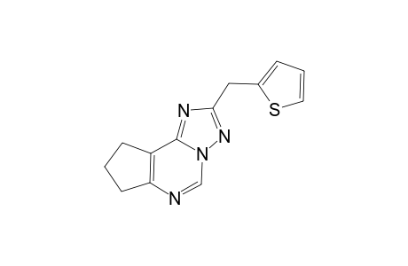 7H-cyclopenta[e][1,2,4]triazolo[1,5-c]pyrimidine, 8,9-dihydro-2-(2-thienylmethyl)-