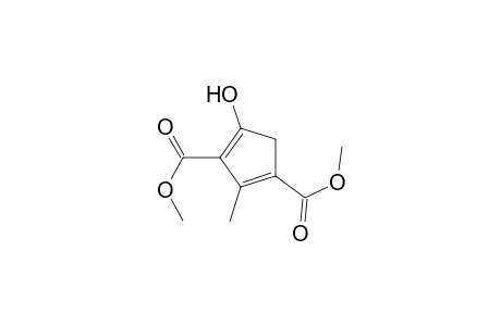 1,3-Cyclopentadiene-1,3-dicarboxylic acid, 4-hydroxy-2-methyl-, dimethyl ester