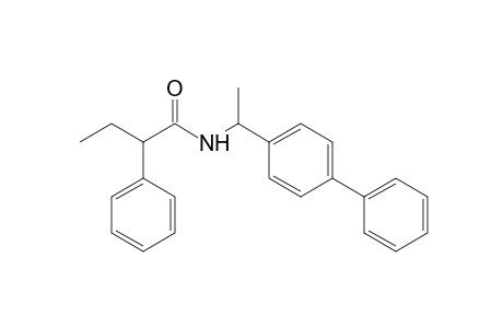 N-(a-methyl-p-phenylbenzyl)-2-phenylbutyramide