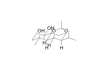 1,4,5-NAPHTHALENETRIOL, DECAHYDRO-4,8A-DIMETHYL-6-(1-METHYLETHYL)-5-AC