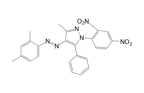 1-(2,4-Dinitrophenyl)-3-methyl-5-phenyl-4-(2,4-xylylazo)pyrazole