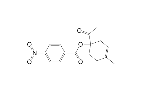 1-ACETYL-4-METHYL-3-CYCLOHEXEN-1-YL-PARA-NITROBENZOATE