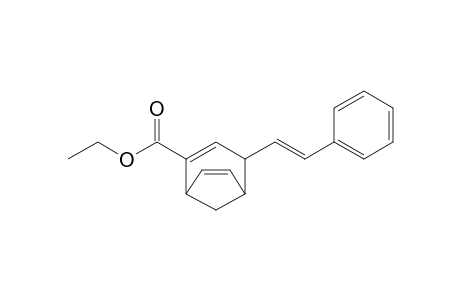 Ethyl endo-4-((E)-2-phenylethenyl)bicyclo[3.2.1]octa-2,6-diene-2-carboxylate