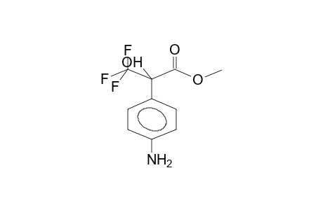 4-(ALPHA-HYDROXY-ALPHA-CARBOMETHOXYTRIFLUOROETHYL)ANILINE