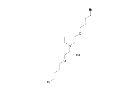 2,2'-bis(4-bromobutoxy)triethylamine, hydrobromide