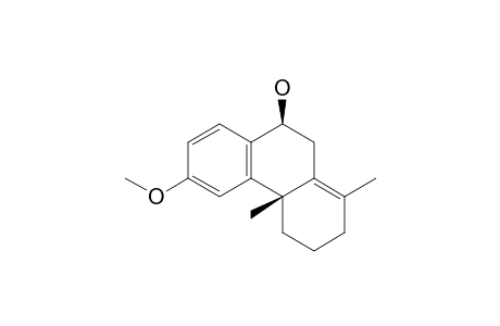 9-Phenanthrenol, 2,3,4,4a,9,10-hexahydro-6-methoxy-1,4a-dimethyl-, (4aS-cis)-