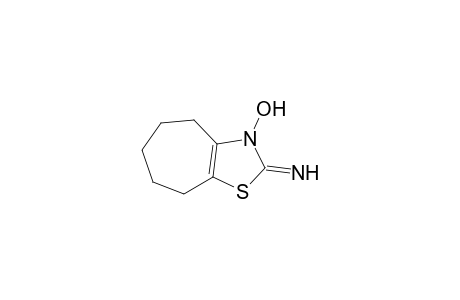 2-Imino-5,6,7,8-tetrahydro-2H-cyclohepta[d][1,3]thiazol-3(4H)-ol