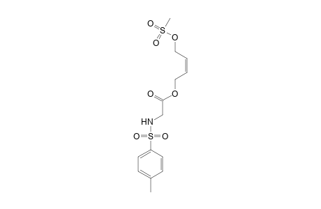 (4-Methylphenylsulfonyl)glycine, 4-(methanesulfonyloxy)-2-butenyl ester