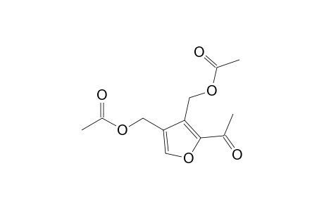 2-acetyl-3,4-furandimethanol, diacetate