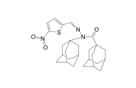 5-Nitrothiophene-2-carboxaldehyde, N-(1-adamantyl)-N-(adamantylcarbonyl)hydrazone