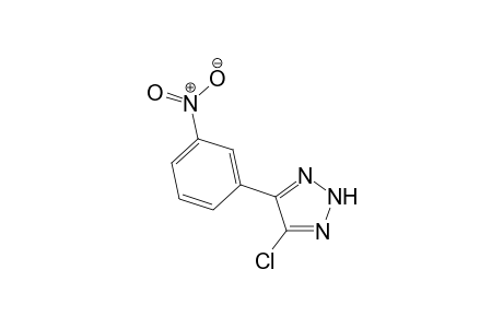 4-chloro-5-(3-nitrophenyl)-2H-1,2,3-triazole