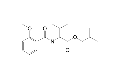 L-Valine, N-(2-methoxybenzoyl)-, isobutyl ester