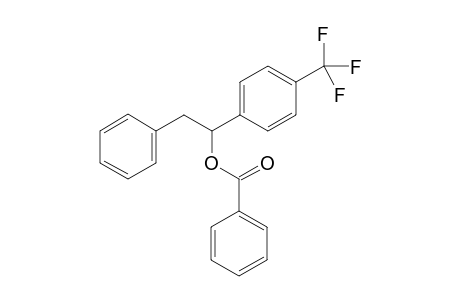 2-phenyl-1-(4-(trifluoromethyl)phenyl)ethyl benzoate