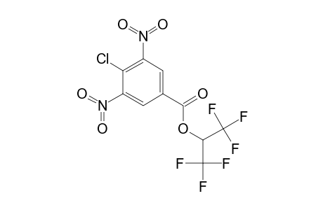 4-CHLORO-3,5-DINITRO-BENZOIC-ACID-HEXAFLUOROISOPROPYLESTER