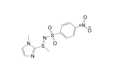 N-(4-Nitrobenzenesulfonyl) methyl [2-(N-methylimidazolyl)] sulfilimine