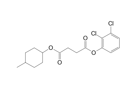 Succinic acid, 2,3-dichlorophenyl trans-4-methylcyclohexyl ester