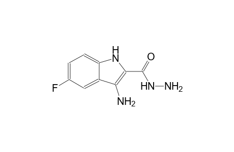 3-amino-5-fluoro-1H-indole-2-carbohydrazide