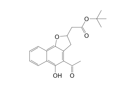 2-(4-Acetyl-5-hydroxy-2,3-dihydrobenzo[G]benzofuran-2-yl)acetic acid tert-butyl ester