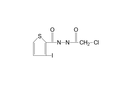 1-(chloroacetyl)-2-(3-iodo-2-thenoyl)hydrazine