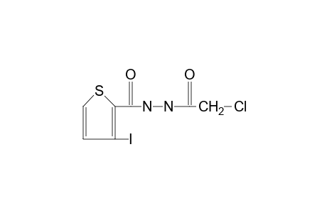 1-(chloroacetyl)-2-(3-iodo-2-thenoyl)hydrazine