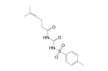 1-(5-methyl-4-hexenoyl)-3-(p-tolylsulfonyl)urea