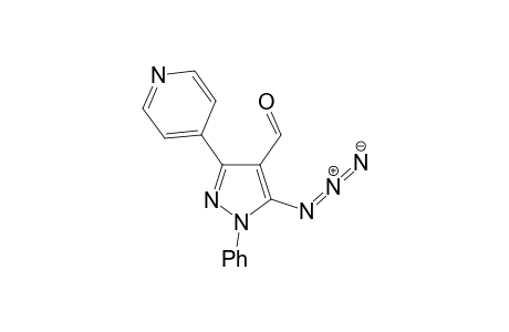 5-Azido-1-phenyl-3-(pyridin-4-yl)-1H-pyrazole-4-carbaldehyde