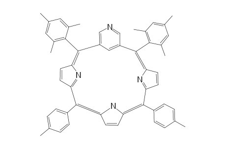 6,21-DIMESITYL-11,16-DI-PARA-TOLYL-3-AZA-META-BENZIPORPHYRIN